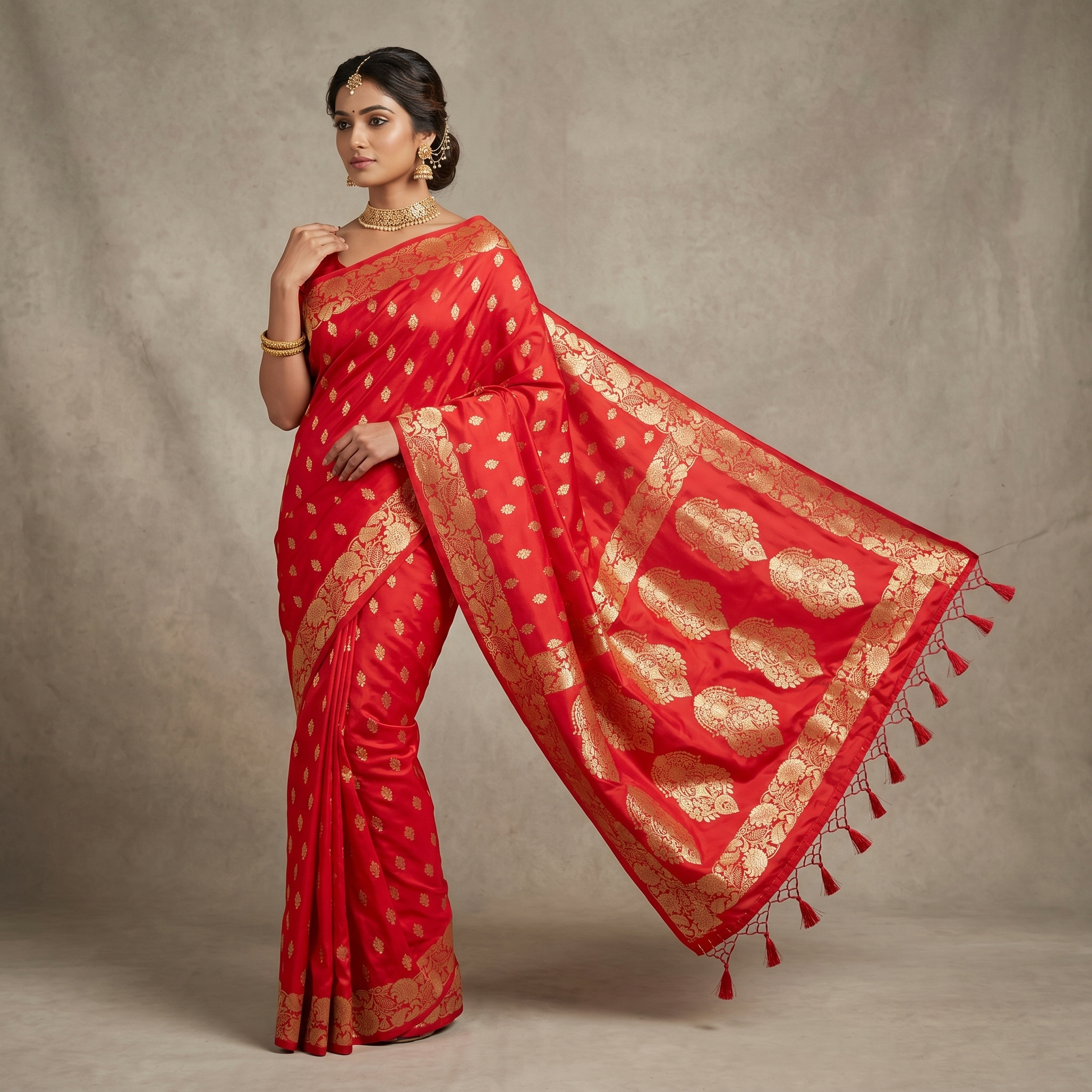 Banaras Georgette Saree