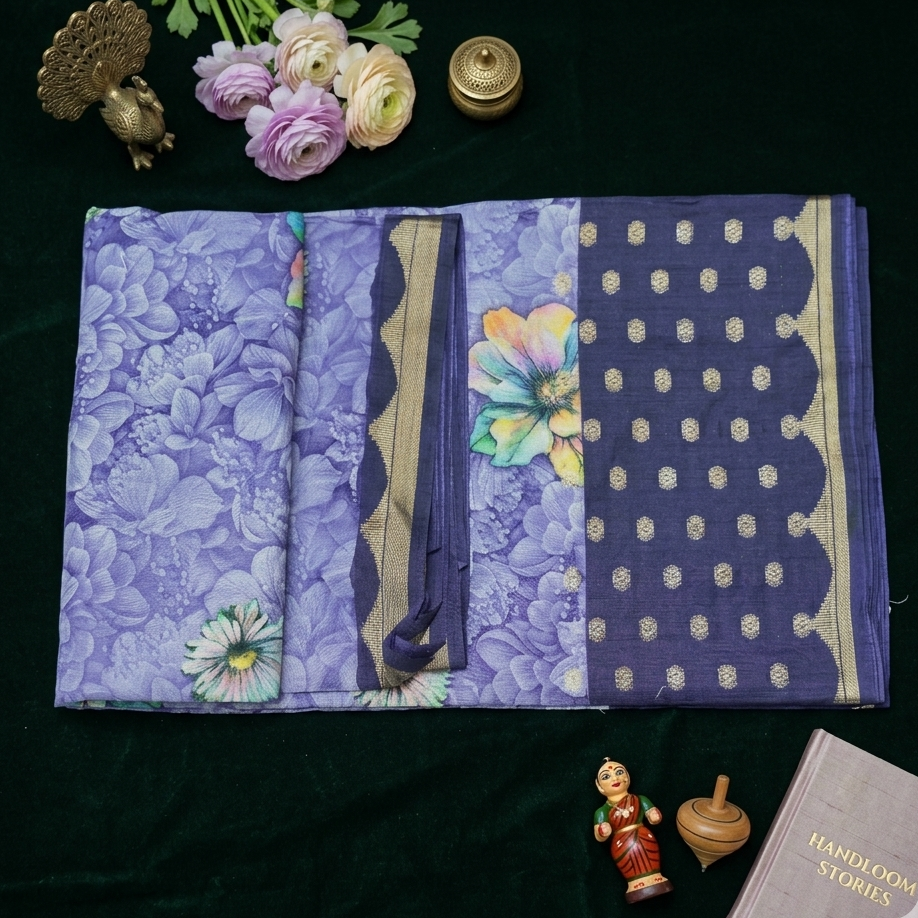 Georgette Silk Saree