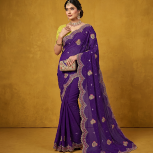 Cutwork Heritage Saree