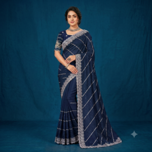 Chandni Work Saree