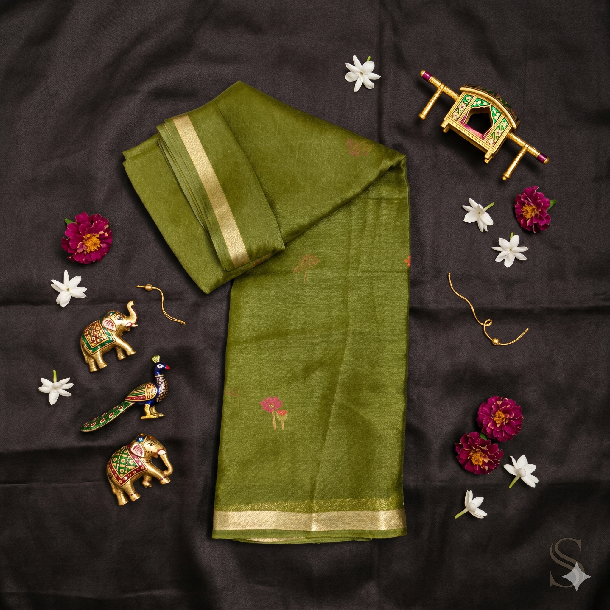CHIFFON SILK SAREE - Image 2
