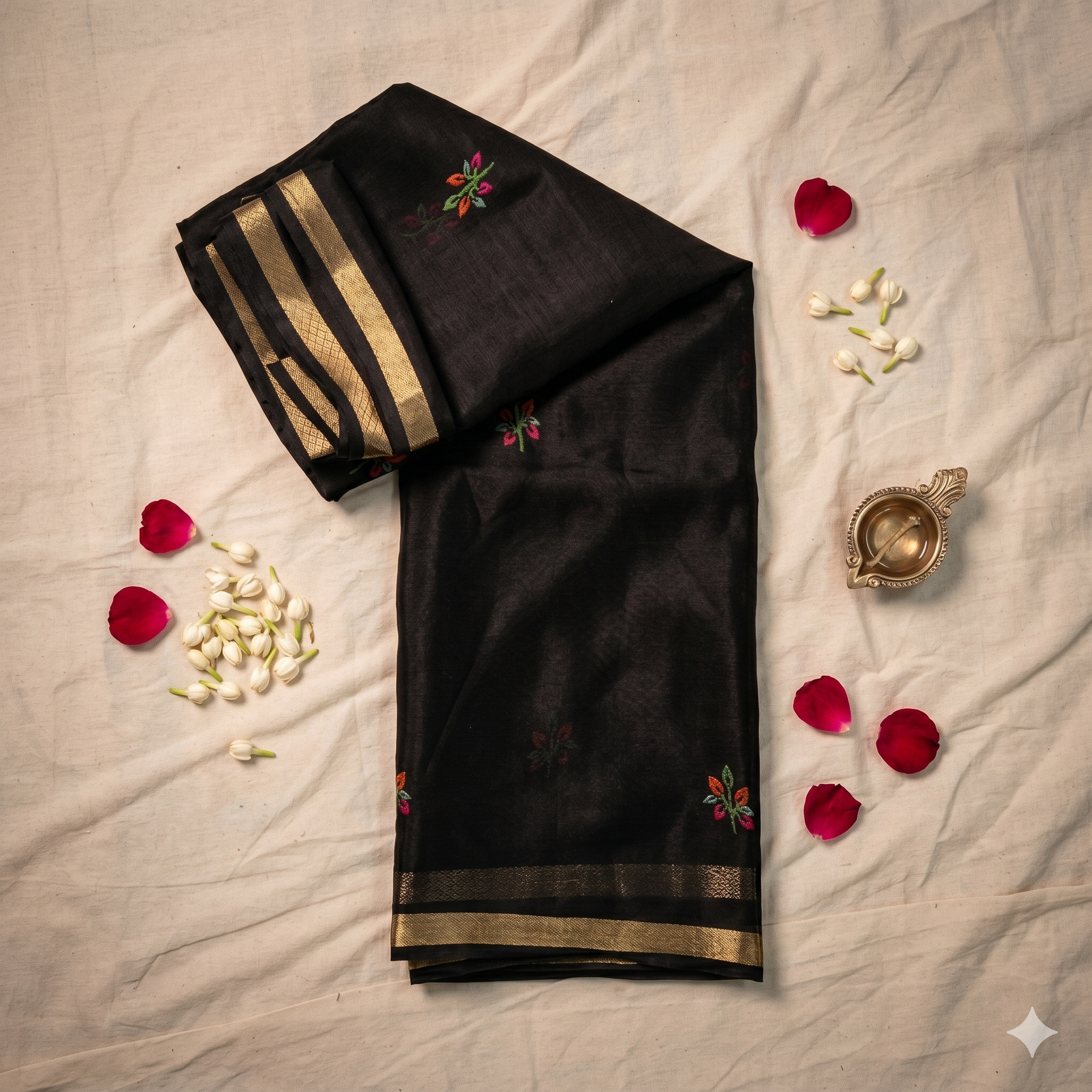 CHIFFON SILK SAREE - Image 3