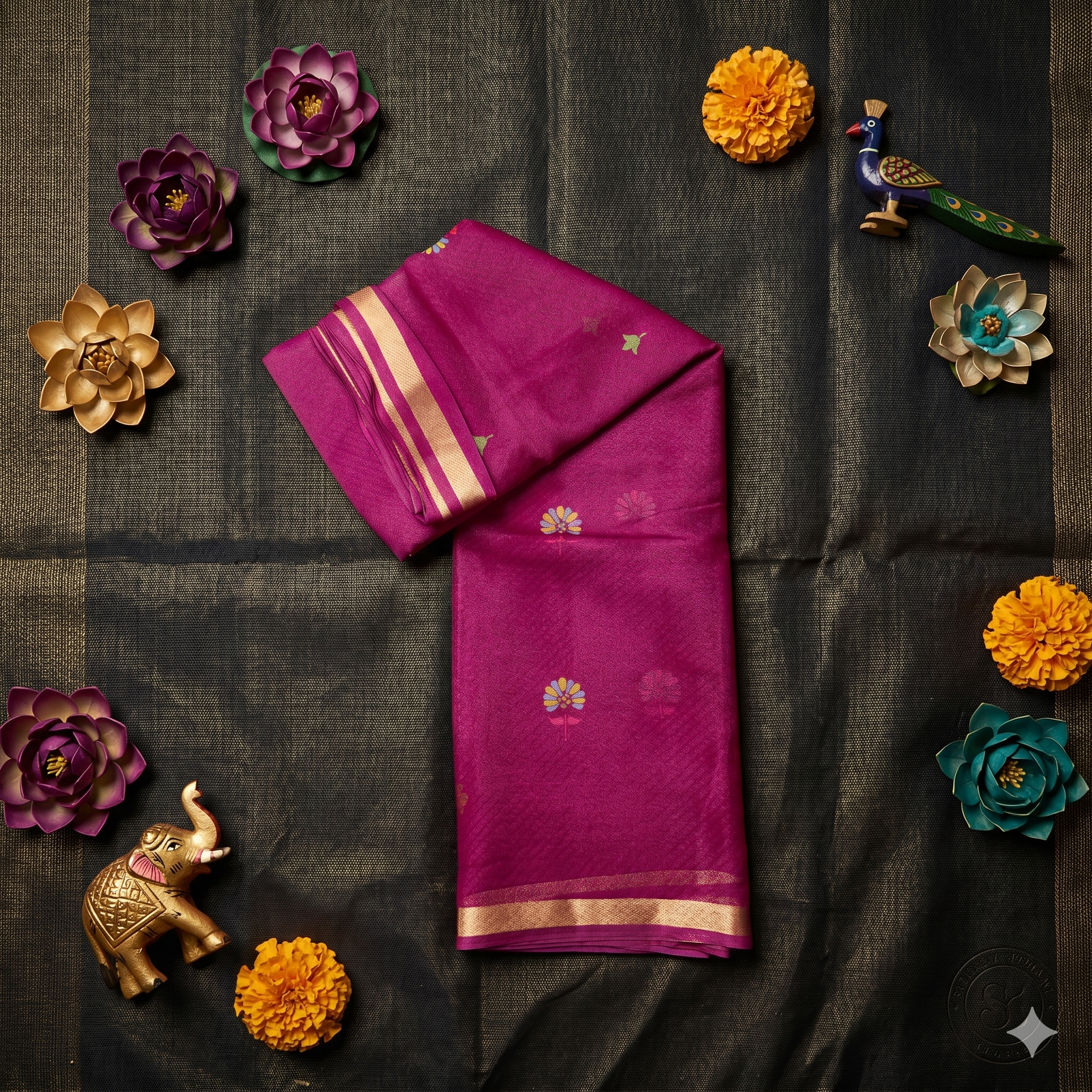 CHIFFON SILK SAREE - Image 4