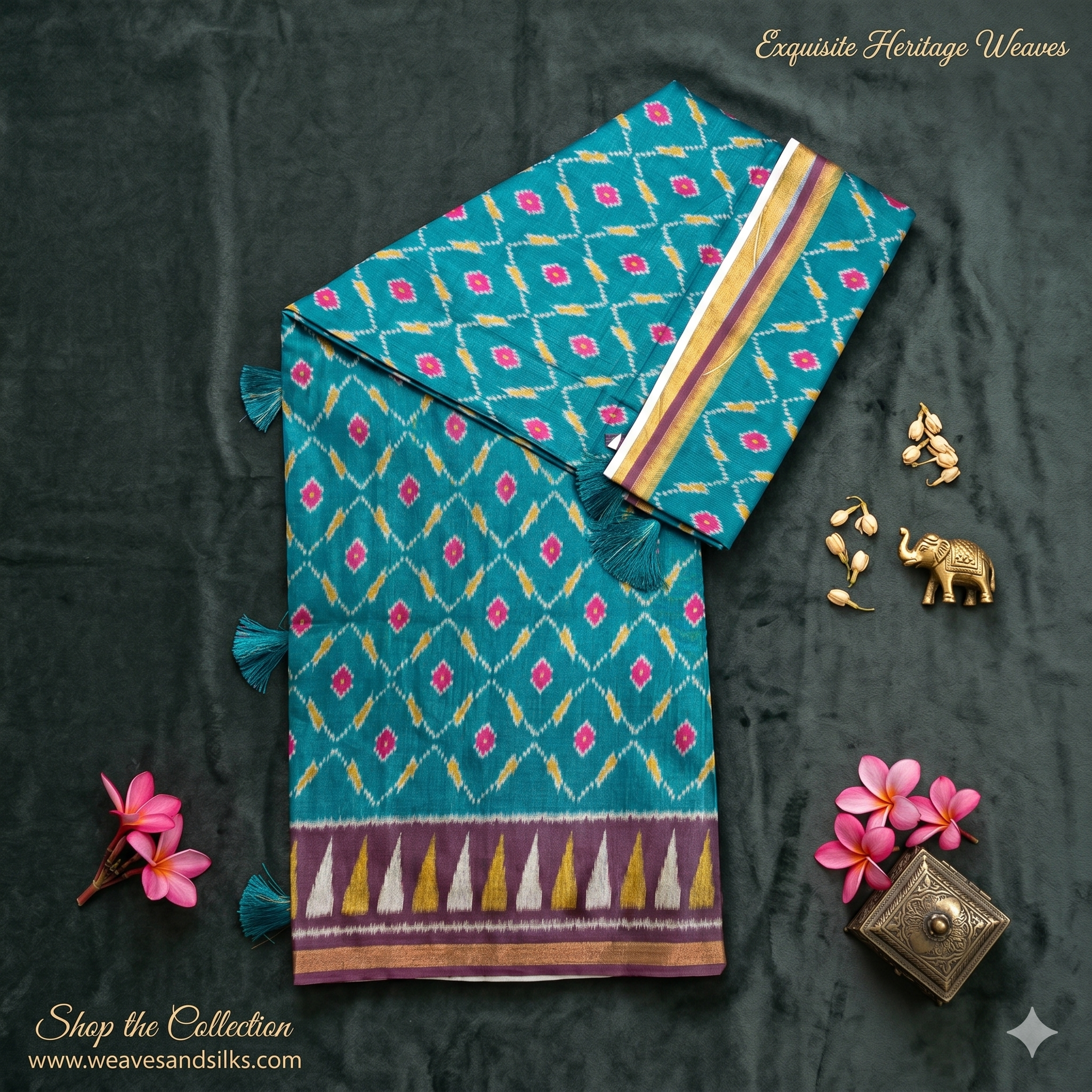 TISSUE FANCY SAREE