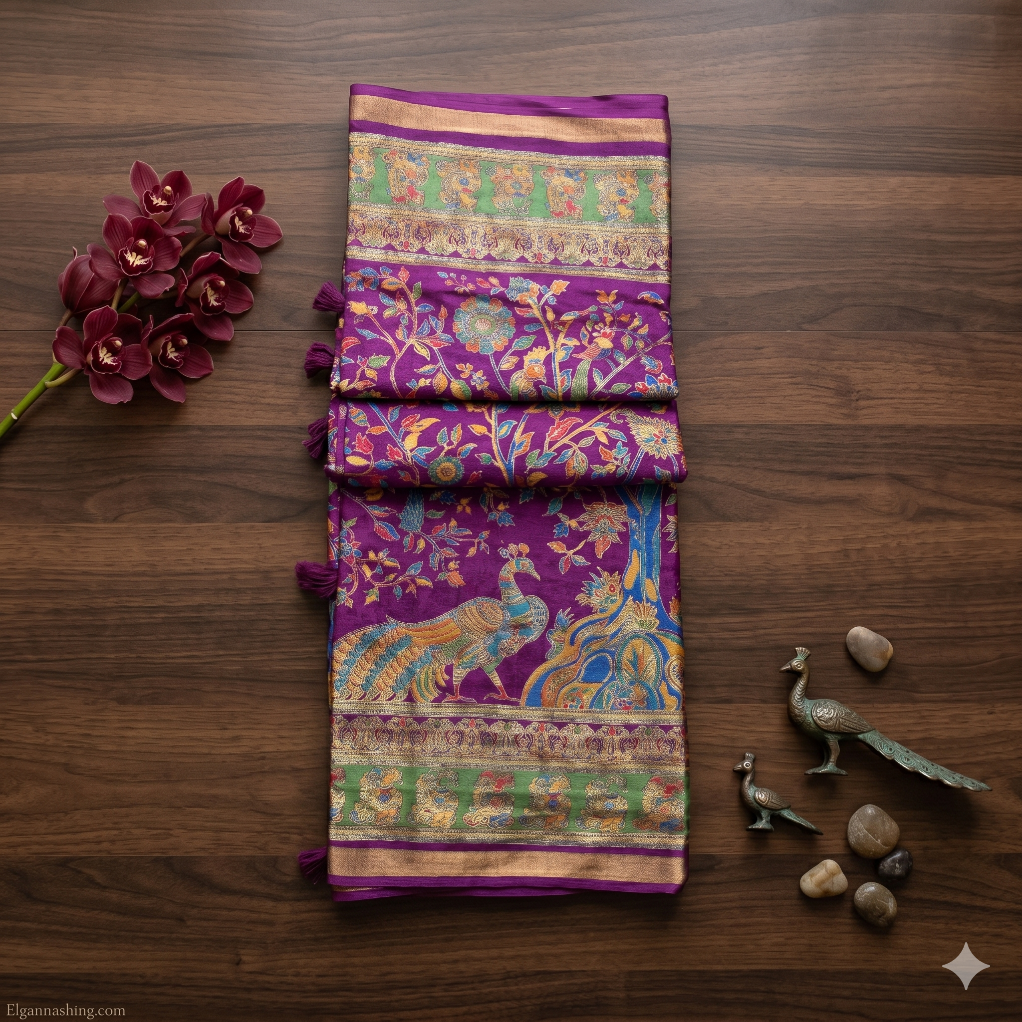 JUTE SILK SAREE - Image 2