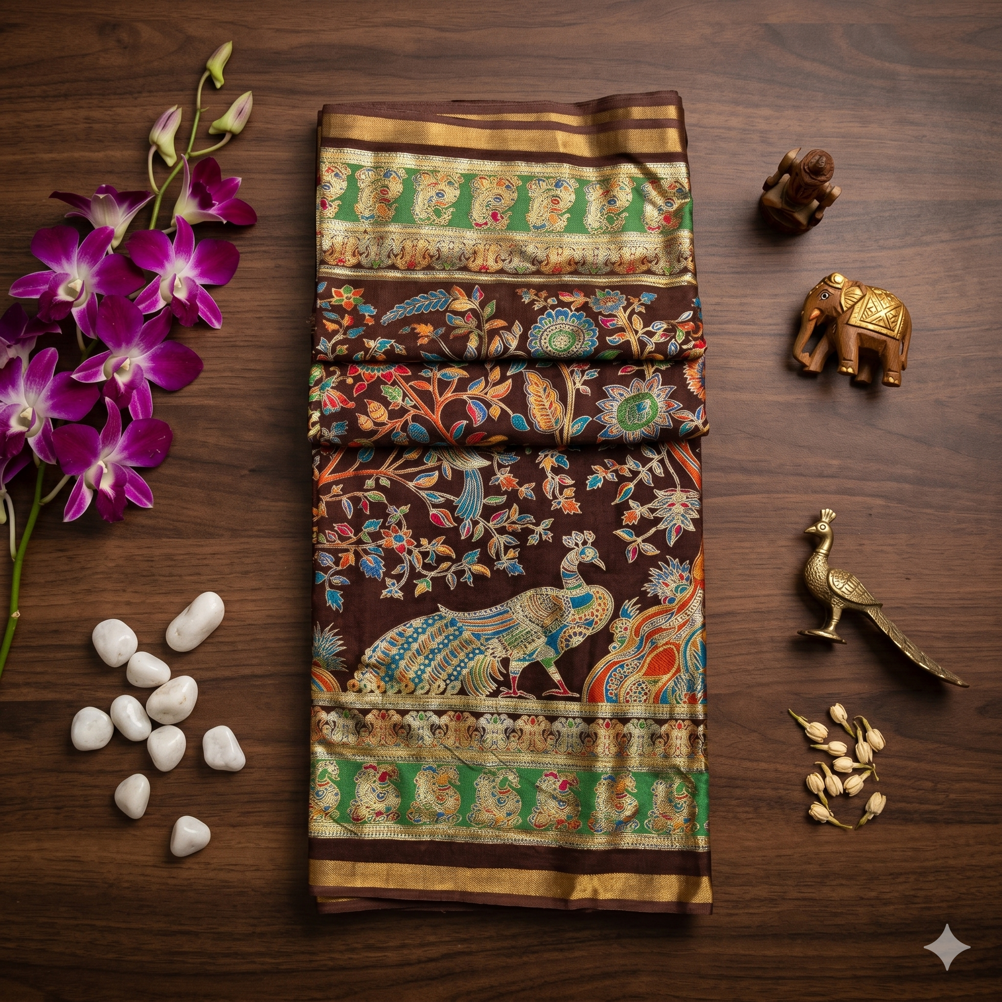 JUTE SILK SAREE - Image 3