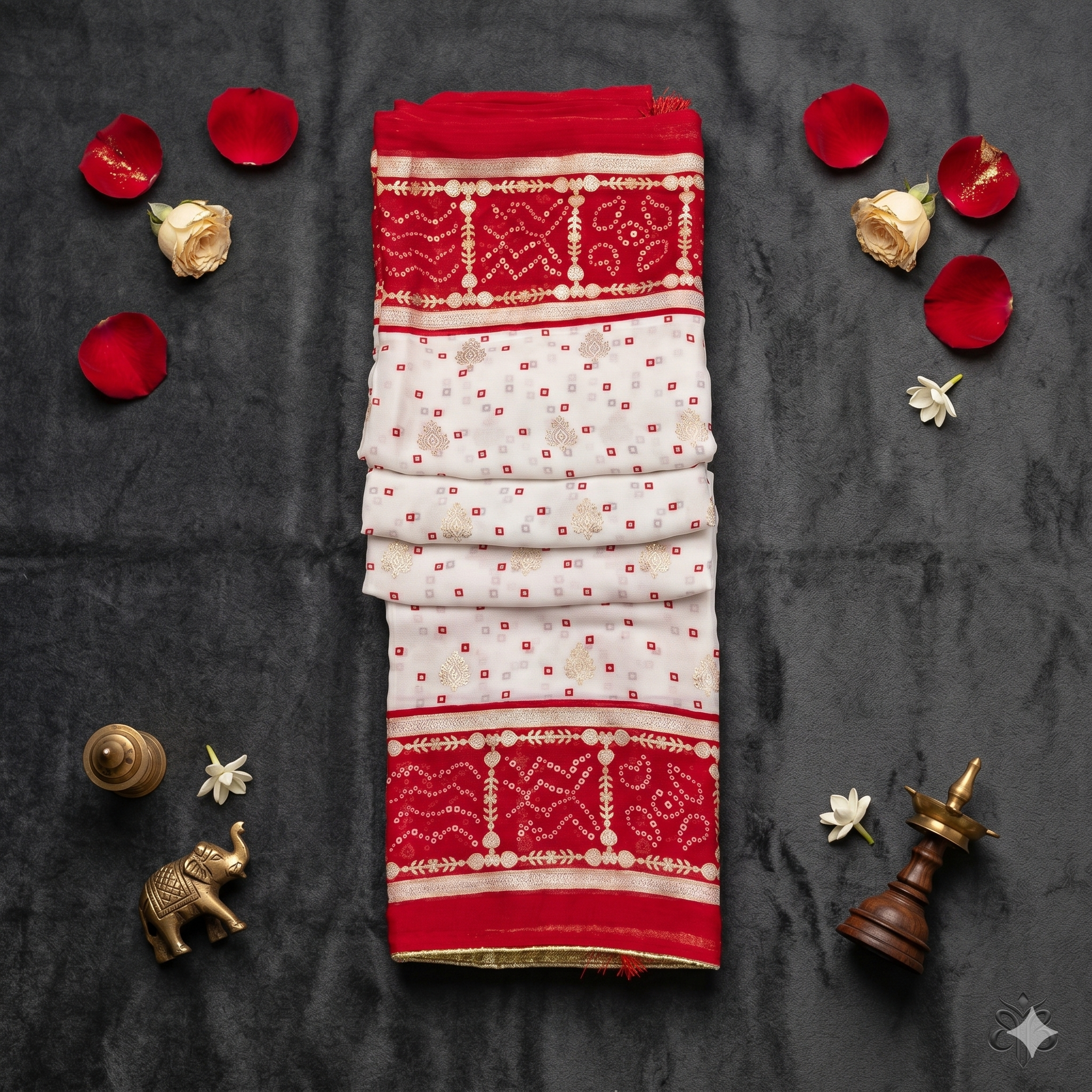 GEORGETTE SILK SAREE - Image 2