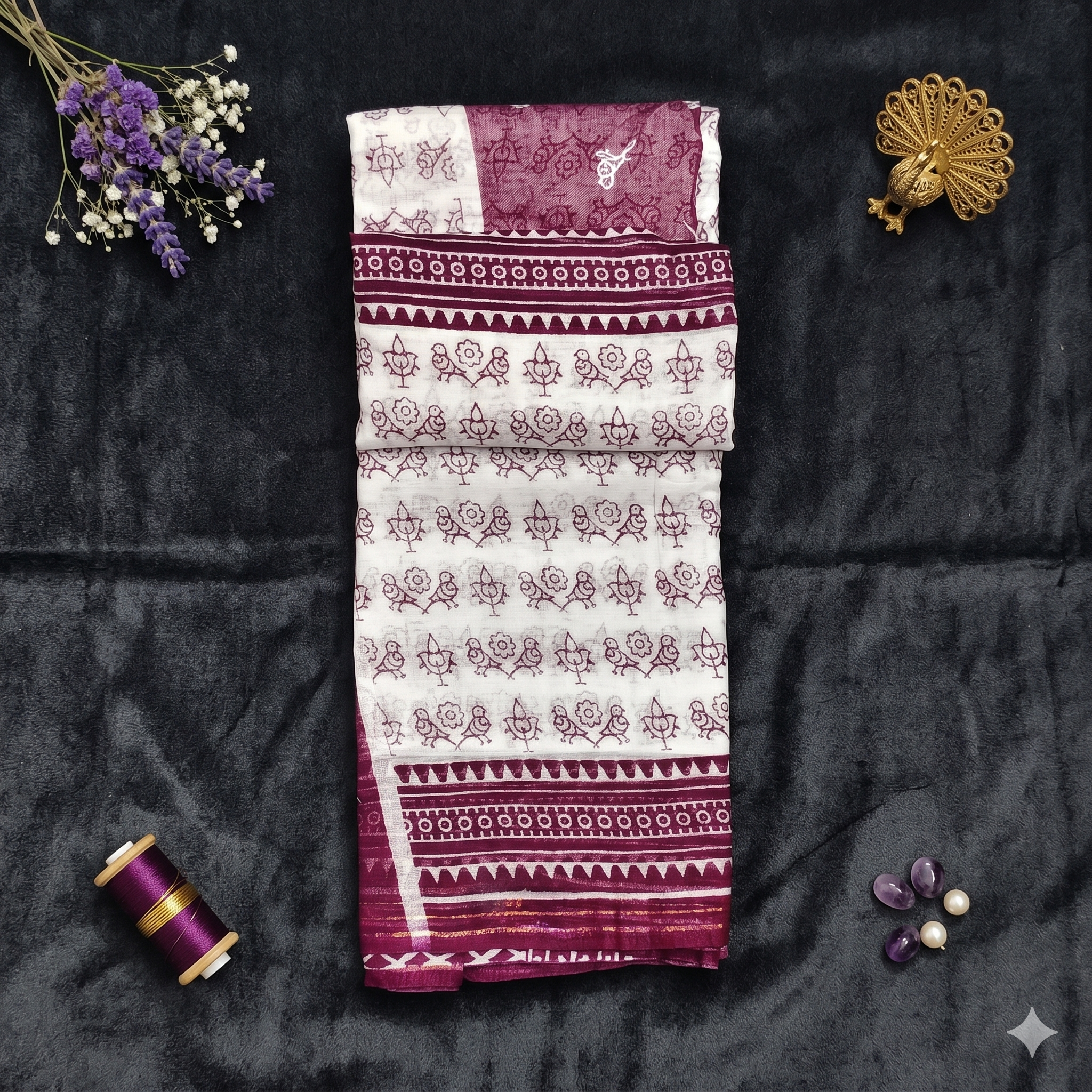 COTTON KOTA SAREE - Image 4
