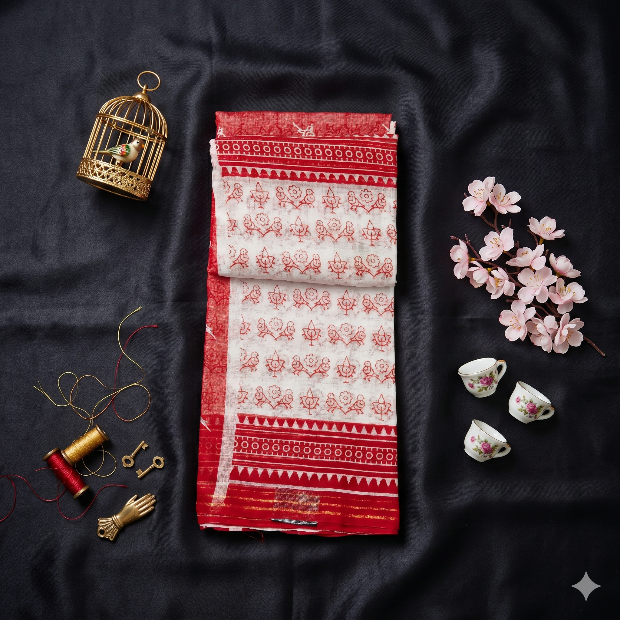 COTTON KOTA SAREE - Image 5