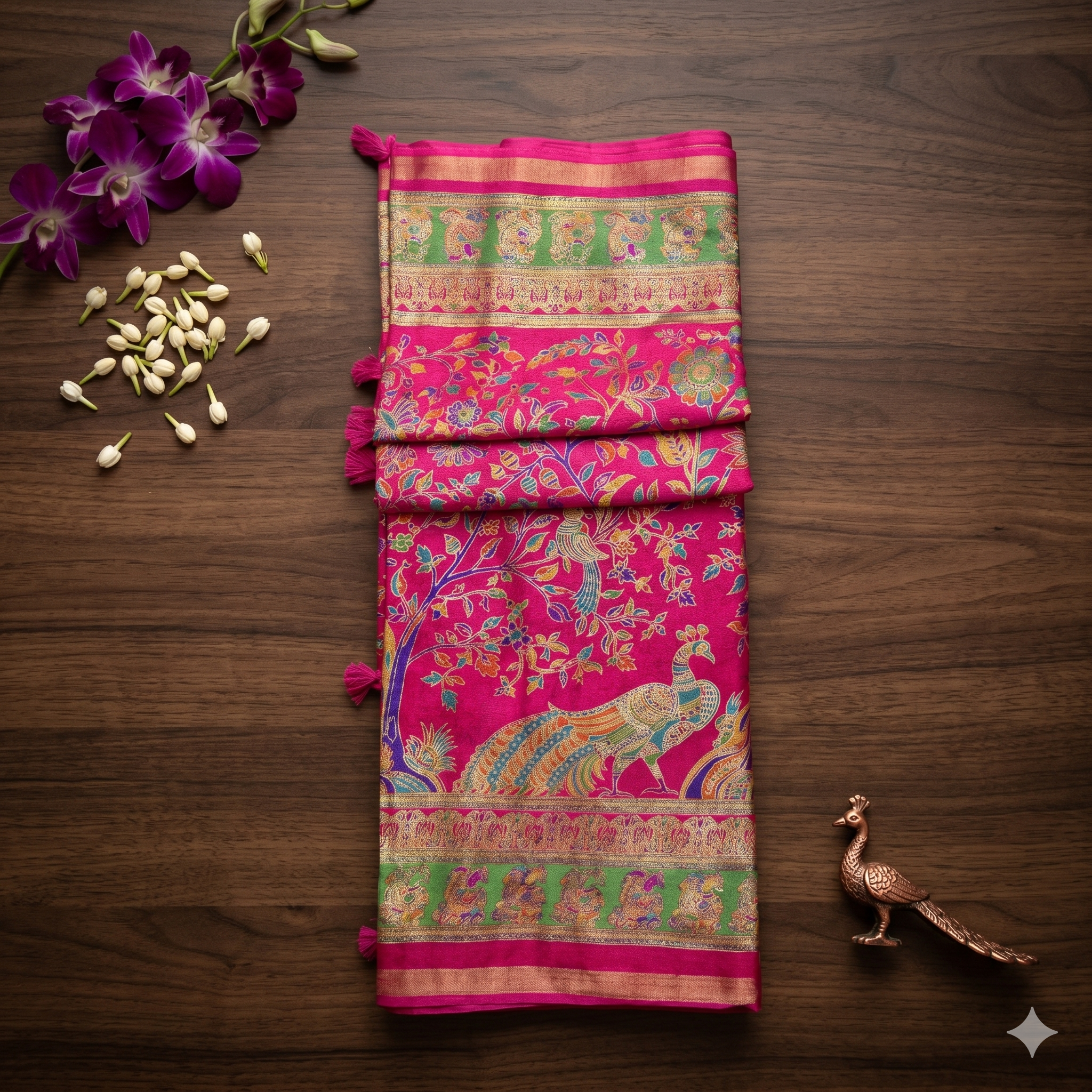 JUTE SILK SAREE - Image 4