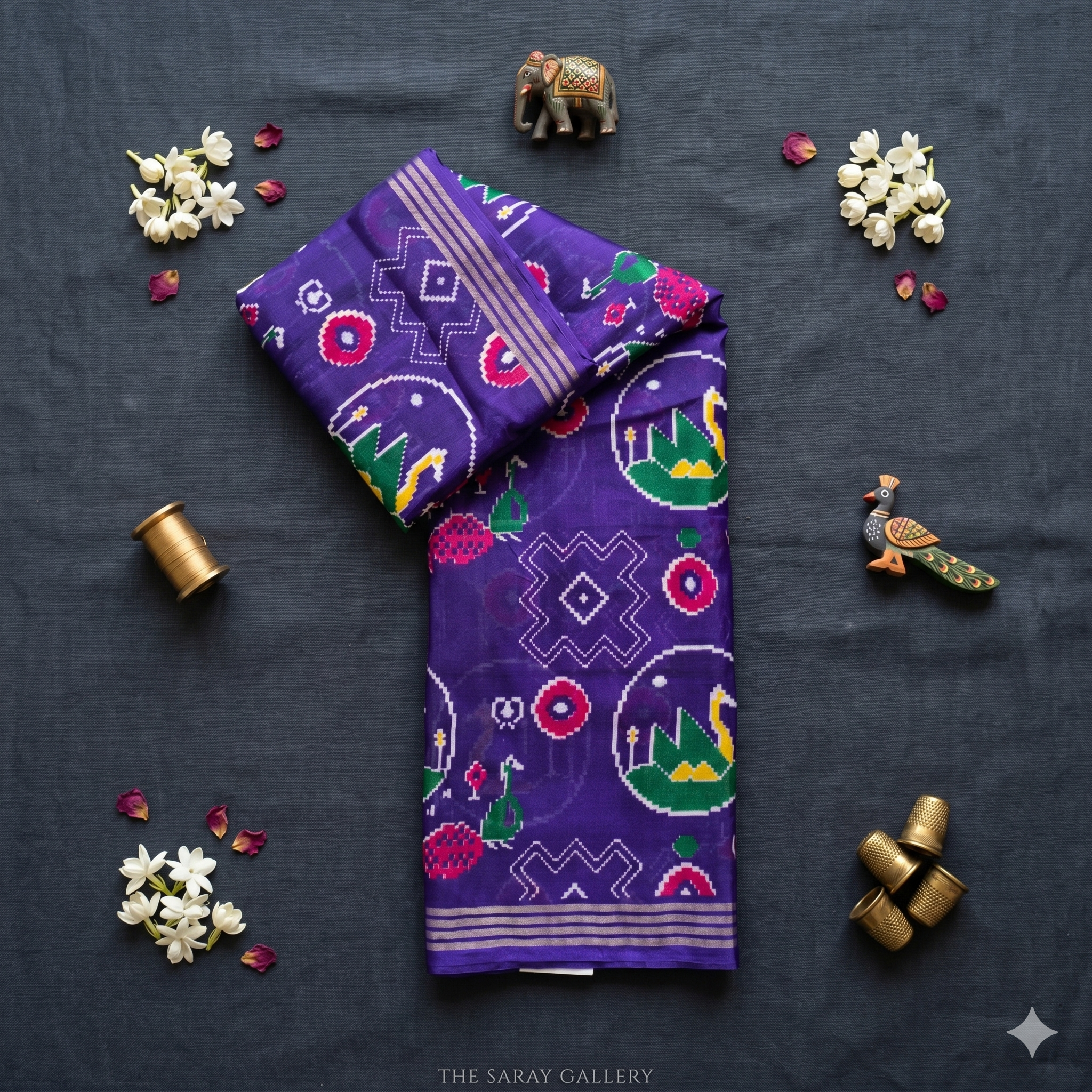 DOLA SILK SAREE - Image 4