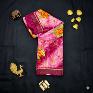 CRAPE SILK SAREE