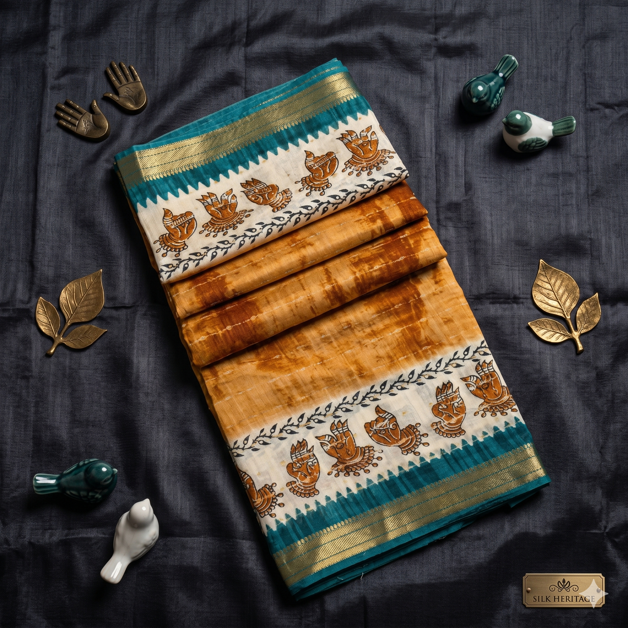 TISSUE SILK SAREE - Image 4