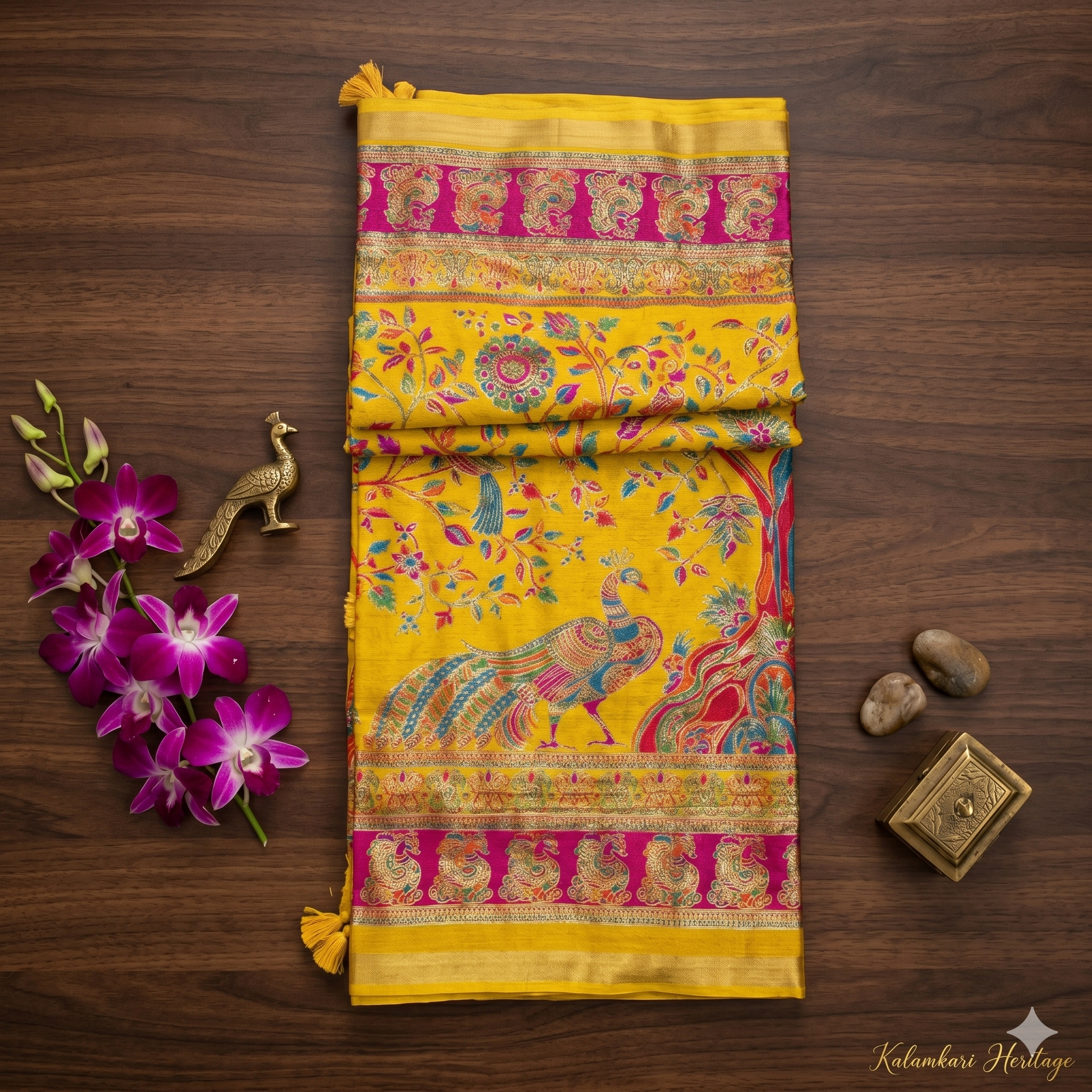 JUTE SILK SAREE - Image 5