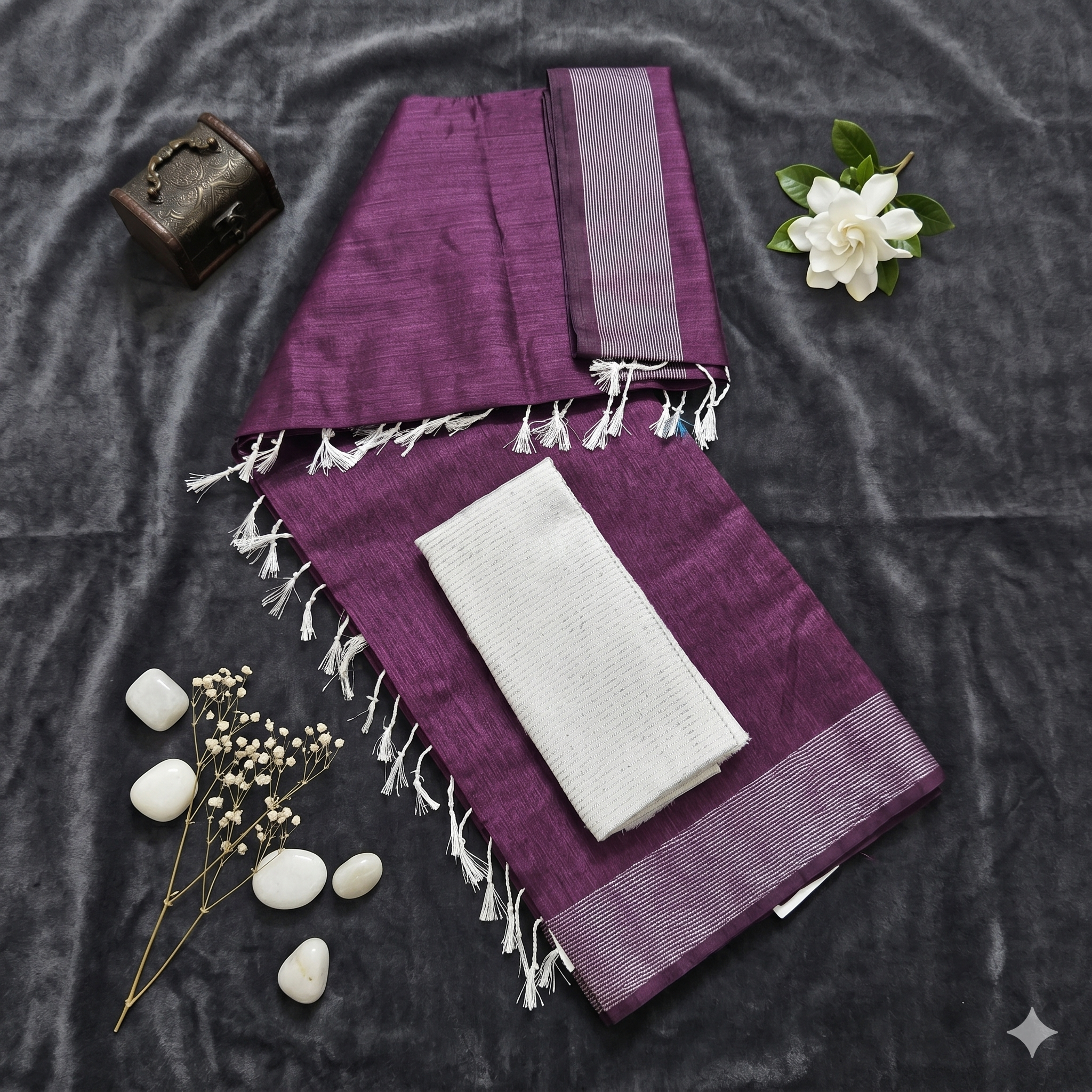 LINEN FANCY SAREE